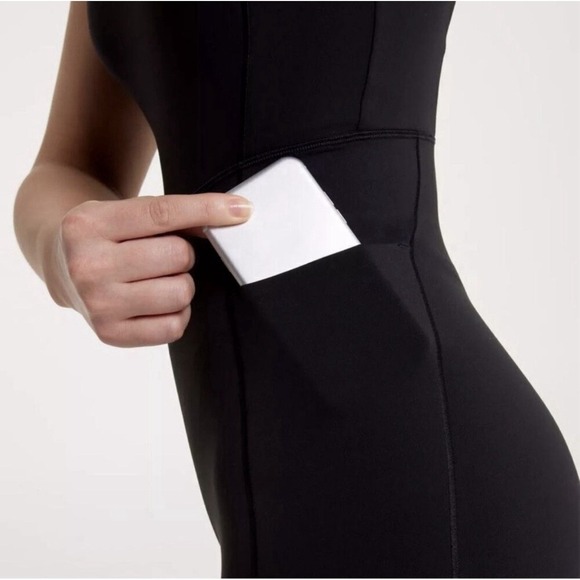 NWOT Women's XSmall Calia Upf50+ Pure Black‎ Inspire Short Body Suit MSRP $108 - Picture 3 of 6